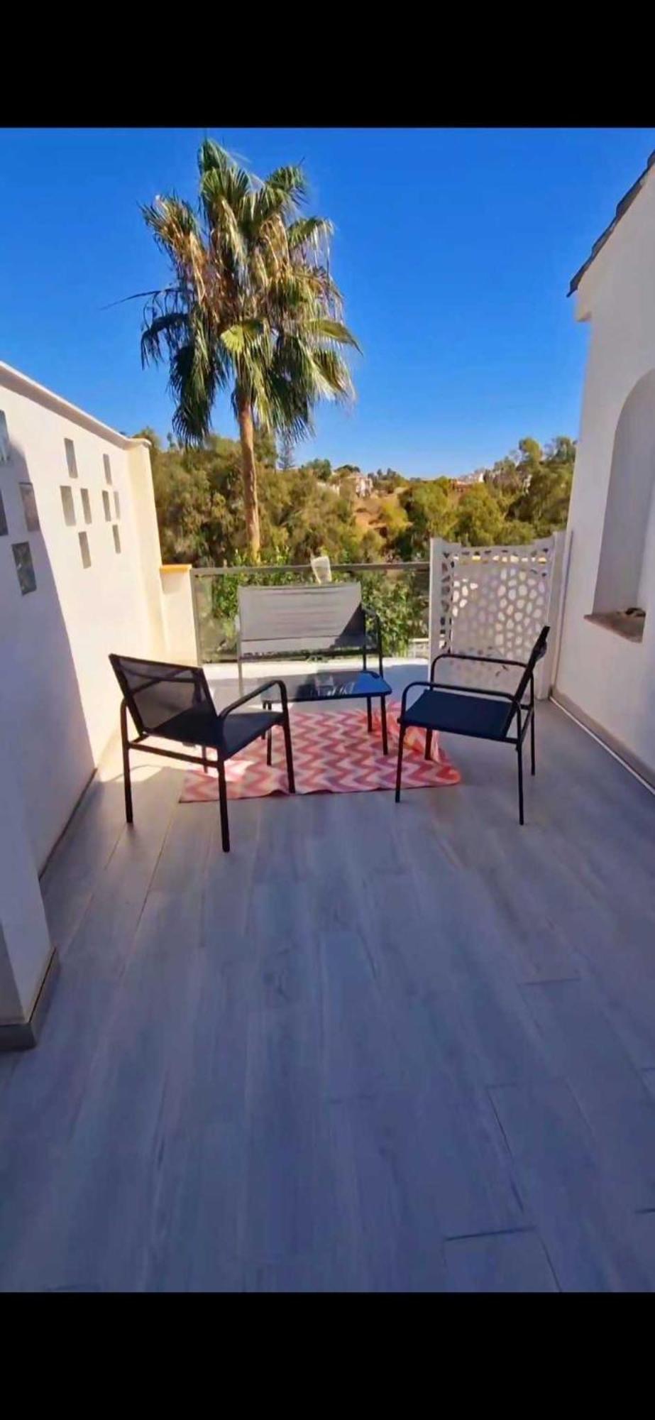 La Villa Escondida 1 Precioso Estudio Vista Al Mar Málaga Buitenkant foto